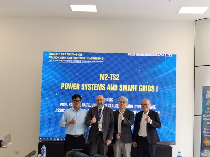 Group photo taken in Hanoi, Vietnam in 2025 with Prof. Hai and An Bui Quang